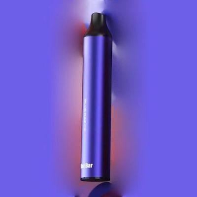 Purple Color 3.6ml Disposable Vape Pen With Nicotine Ceramic Heating Element